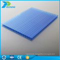 Twin-walls rain and sunlight hollow protection roofing pc sheet
